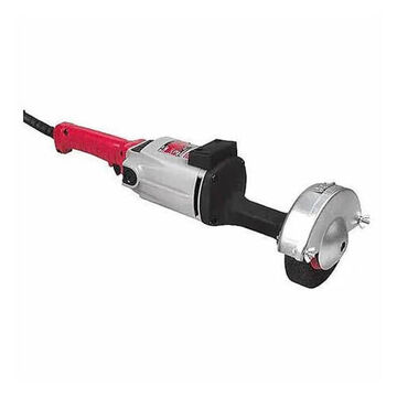 Pneumatic Straight Grinder, 6 in Dia, 5500 rpm, 120 VAC/DC, Polycarbonate, 22 in lg