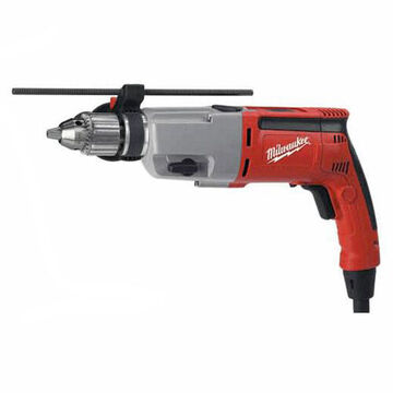 Electric Hammer Drill Kit, Metal, 14-3/4 in lg, Keyed, 1/2 in Chuck, 16000 to 40000 bpm, 1000/2500 rpm, 120 VAC, 8.5 A