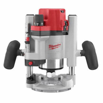 Multi-Base Router Kit, Aluminum, 11-1/2 in wd, 25-3/16 in lg, 14-3/16 in dp, 1/4 in, 1/2 in Chuck, 24000 rpm Variable, 120 VAC, 13 A, 2.25 HP, Red