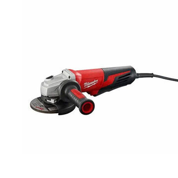 Angle Grinder Heavy-duty Electric, Metal/polycarbonate, 120 Vac, 13 A, Paddle Switch, 12-1/8 In Lg, 11000 Rpm Speed, 5 In Dia