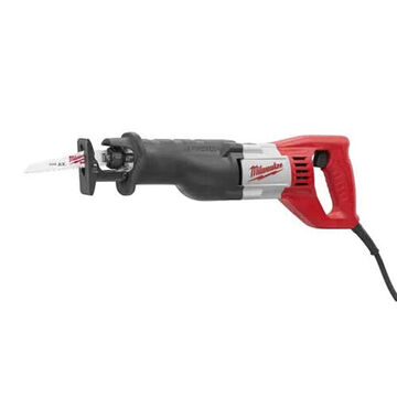 Reciprocating Saw Kit Corded, Plastic, Variable Speed Trigger Switch, 12 A, 17-3/4 In Lg