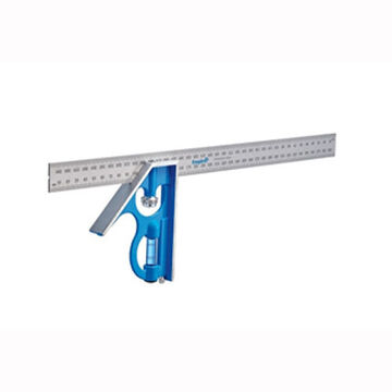 Square Heavy-duty Combination, Stainless Steel, 40 Cm Size, 1/16 In Graduation