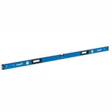 Level Magnetic Box, 0.0005 In Accuracy, 78 In Lg, 3 Vial, Blue