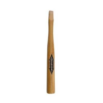 Handle Straight Replacement, Hickory Wood, 1.25 In Wd, 2 In Ht, 13 In Lg, For Straight Drywall Hammer