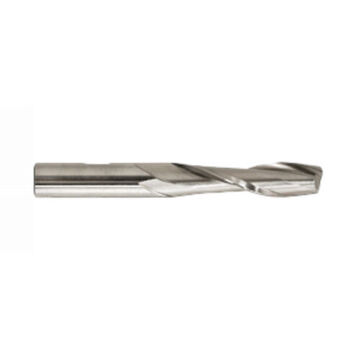 Long End Mill, Cobalt, Ticn Coated, 2-Flute, 3/8 in Shank, 3/8 in dia x 3-1/4 in lg, 1/Pack