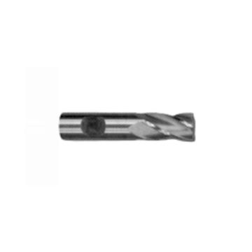 Center Cut End Mill, Cobalt, Tin Coated, 6-Flute, 1 in Shank, 1-1/2 in dia x 4-1/2 in lg, 1/Pack