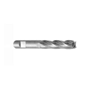Long Rip-r End Mill, Cobalt, Tin Coated, 6-Flute, 1 in Shank, 1 in dia x 6-1/2 in lg, 1/Pack