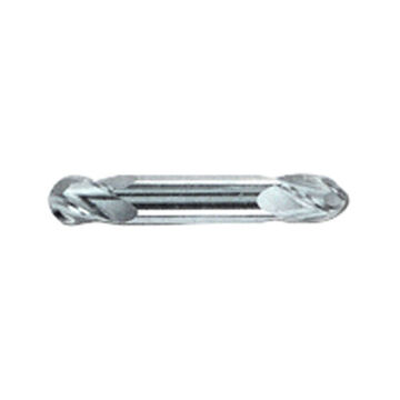 Ball Double End Mill, Carbide, Tialn Coated, 4-Flute, 1/8 in Shank, 7/64 in dia x 1-1/2 in lg, 1/Pack