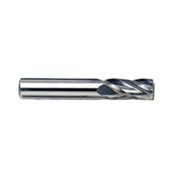 End Mill, Solid Carbide, Uncoated, 4-Flute, 6 mm Shank, 6 mm dia x 50 mm L, 1/Pack