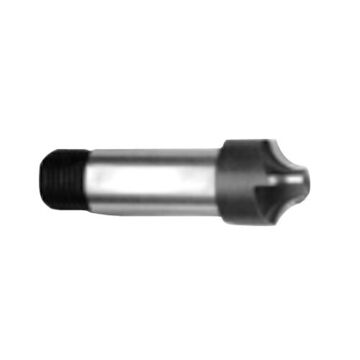 Corner Rounding Cutter, Threaded, Uncoated, High Speed Steel, 1/4 in Dia Cut, 2-3/8 in lg, 1/2 in Shank, 1/Pack