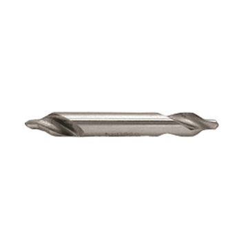 Plain, Combined Drill and Countersink, High Speed Steel, 1/8 in dia x 1-1/4 in lg, 1/Pack