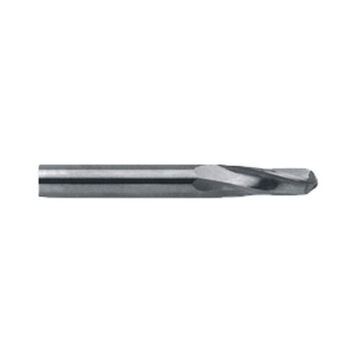 Extended Ball End Mill, Solid Carbide, Tialn Coated, 2-Flute, 1/8 in Shank, 1/8 in dia x 2-1/2 in lg, 1/Pack