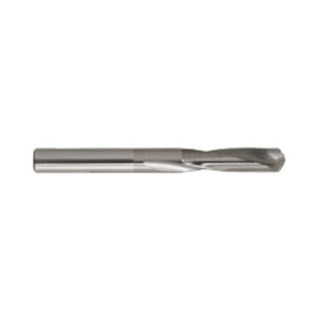 Slow Spiral Drill, Solid Carbide, Uncoated, #12 Size, 0.189 in dia x 2-1/4 in lg, 1/Pack