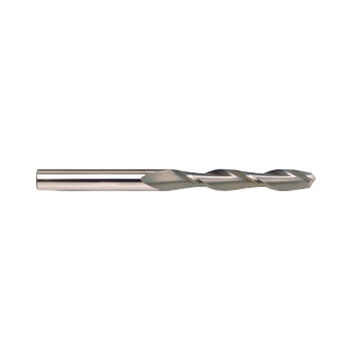 Extra Long End Mill, Solid Carbide, Uncoated, 2-Flute, 1/8 in Shank, 1/8 in dia x 3 in lg, 1/Pack