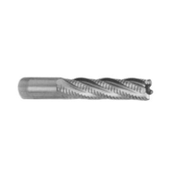 Long Rip-r Cutter, Cobalt, Uncoated, 4-Flute, 3/8 in Shank, 3/8 in dia x 3-1/4 in lg, 1/Pack