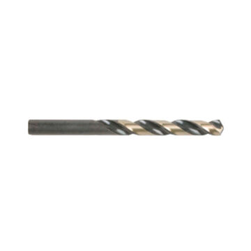 Two-Tone Jobber Drill, High Speed Steel, 10.1 in Size, 118 deg, 0.3976 in dia x 133 mm L, 5/Pack