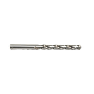 Jobber Drill, High Speed Steel, Bright, Y Size, 118 deg, 0.404 in dia x 5-1/4 in lg, 5/Pack