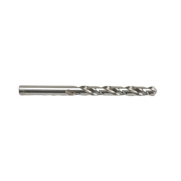 Jobber Drill, High Speed Steel, Bright, #18 Size, 118 deg, 0.1695 in dia x 3-5/32 in lg, 10/Pack