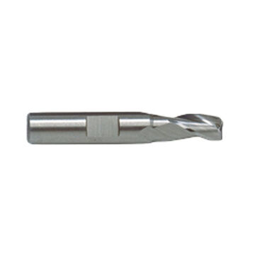 Standard Length Flute Cutter, Solid Carbide, Tialn Coated, 3-Flute, 1/4 in Shank, 1/8 in dia x 1-1/32 in lg, 1/Pack