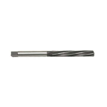 Alésoir à main, acier rapide, taille 8.5 mm, tige droite, flûte hélicoïdale, 0.3346 pouce dia x 115 mm lg, 1/paquet