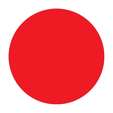 Safety Label, Red