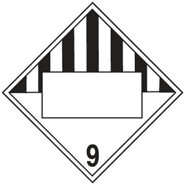 Plaque TMD vierge, 10-3/4 pouce ht, 10-3/4 pouce wd