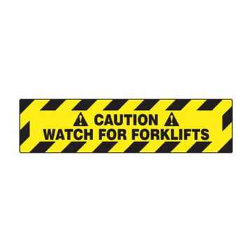 Caution Sign, 6 in ht, 24 in wd