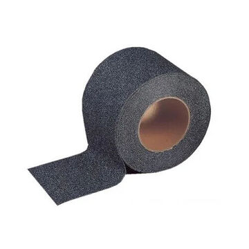 Floor Tape, 50 ft ht, 4 in wd, Black