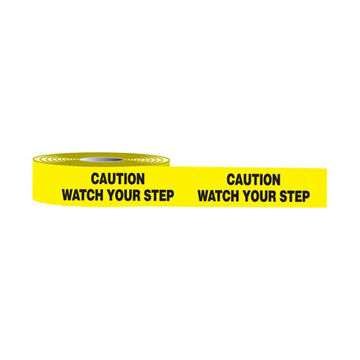 High Performance Message Marking Tape, 3 in wd, 50 ft lg, 2 mil