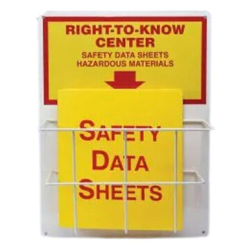 Right-to-know Center Basket, Aluminum, 20 in dp