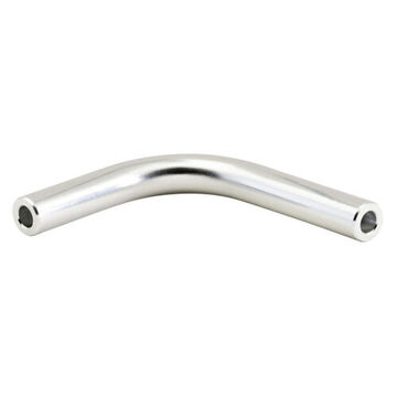 Mirror Arm, Chrome, 90 deg Extension, Aluminum, Aluminum