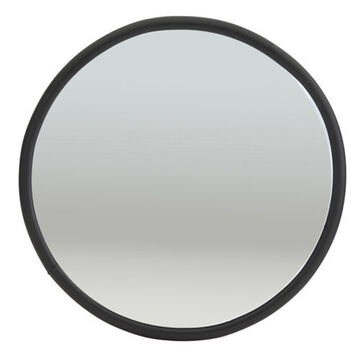 Convex Round Mirror, Stainless Steel, Stainless Steel, Gray