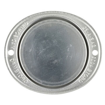 Round Reflector, Amber Lens, Acrylic Lens