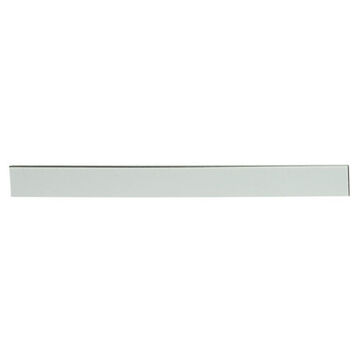 Rectangular Reflector, 12 in Strip lg, Silver, ABS/Acrylic