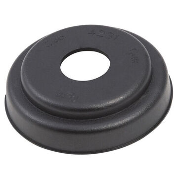 Round Adapter Bracket, Polycarbonate, Black