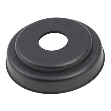 Round Adapter Bracket, Polycarbonate, Black