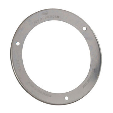 Round Security Ring, Screw Mount, Stainless Steel