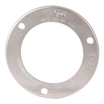 Round Security Ring, Screw Mount, Polycarbonate, ABS