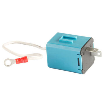 Square Flasher, 12 V, 1 to 20 A Capacity, 3-Terminal, 1-1/8 in lg, 1-1/8 in wd