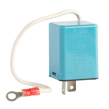 Square Flasher, 12 V, 1 to 20 A Capacity, 3-Terminal, 1-1/8 in lg, 1-1/8 in wd