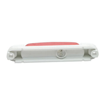 Clearance Oval Thin-line Marker Light, Red, LED, Surface Mount, Polycarbonate, 0.07 A