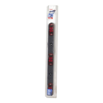 Rectangular Light Bar, Red, P2, Screw Mount