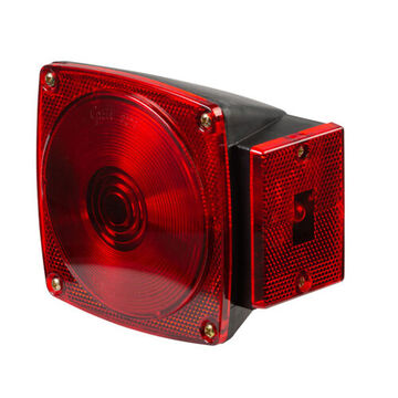 Rectangular Trailer Lighting Kit, 12 V, 0.27 to 2.1 A, Red