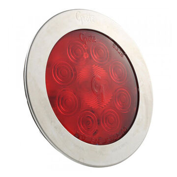 Diode Pattern LED Stop Tail Turn Light, 12 V, 0.24 A, Acrylic Lens, ABS Housing, Red
