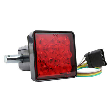 Auxiliary Brake Light, 12 V, 0.08 A, Red, LED