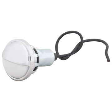 Lampe de courtoisie ronde, 12 V, 0.59 A, transparent, incandescent
