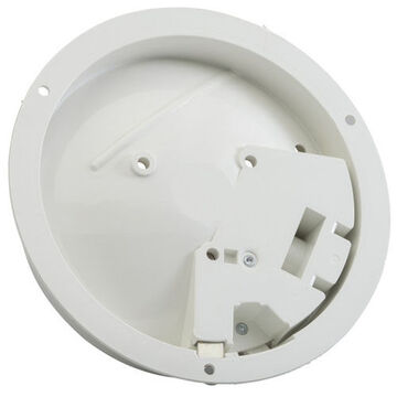 Round Dome Lamp, 24 V, 1.04 A, Polycarbonate Housing, Polycarbonate Lens, White