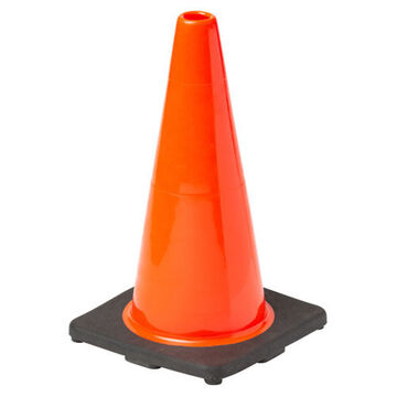 Small Traffic Cone Reflector, Orange, PVC