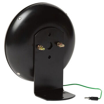Round Tail Turn Light, 12 V, 2.1 A, Acrylic Lens, Steel Housing, Amber/Black/Painted Black