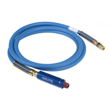 Straight Air Line, 12 ft lg, 225 psi, Rubber